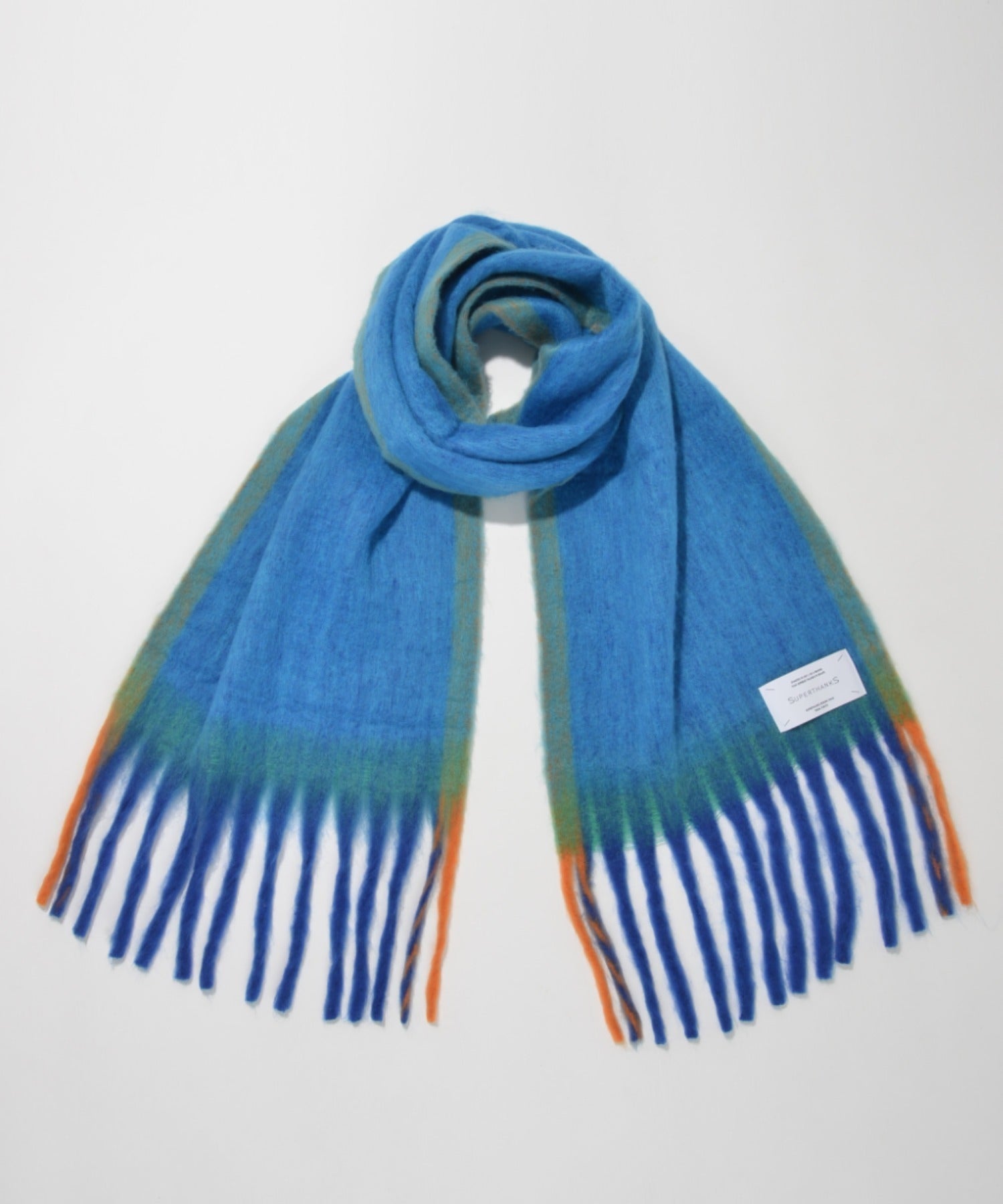 Big muffler(Multi tone)  - blue/orange