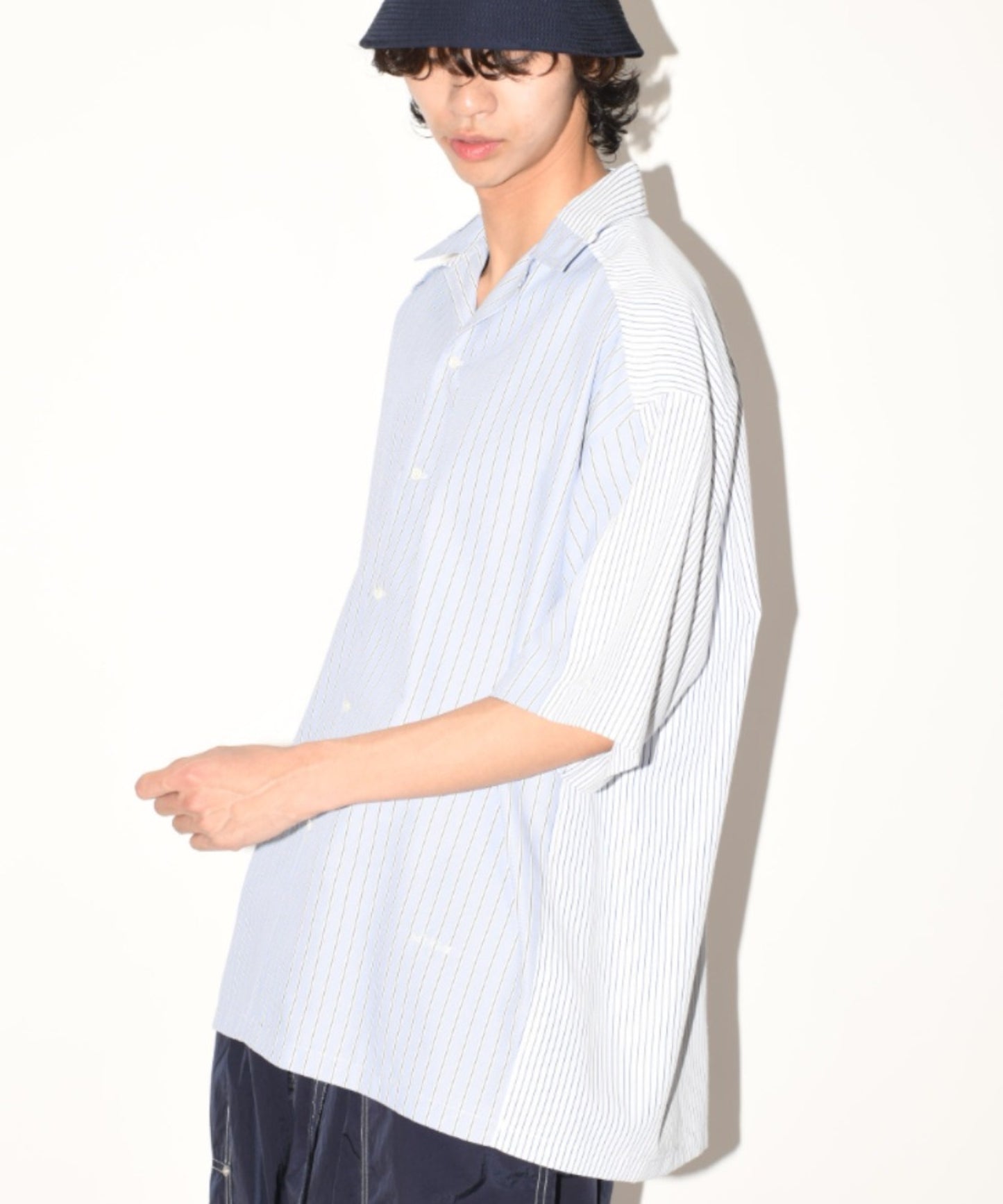 Mixture S/S shirt - black stripe