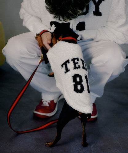 TEDY-81 LOGO dog wear - white