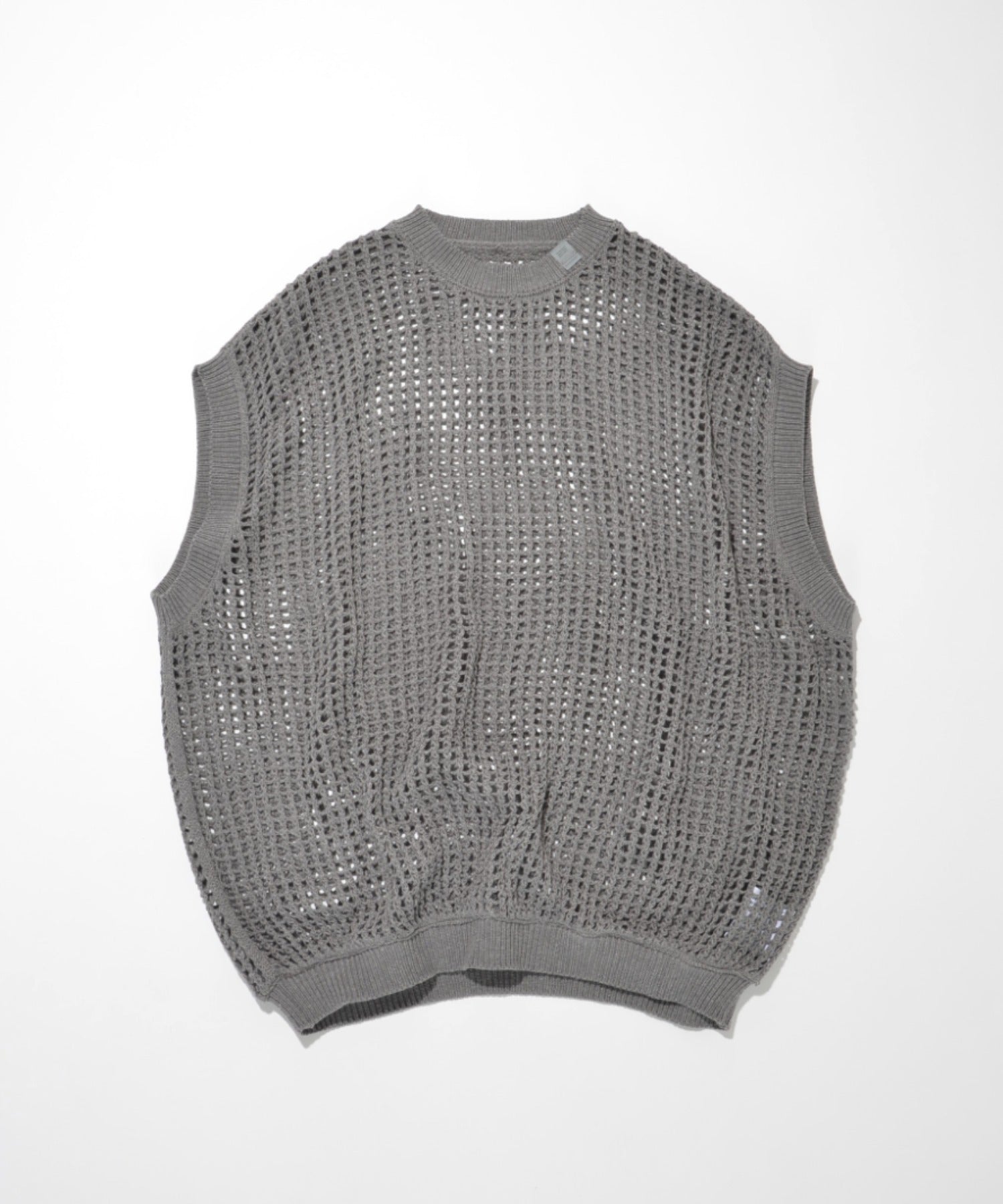 Mesh sleeveless - gray