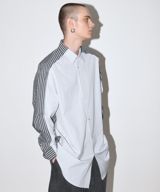 Outsider Shirt - gray stripe