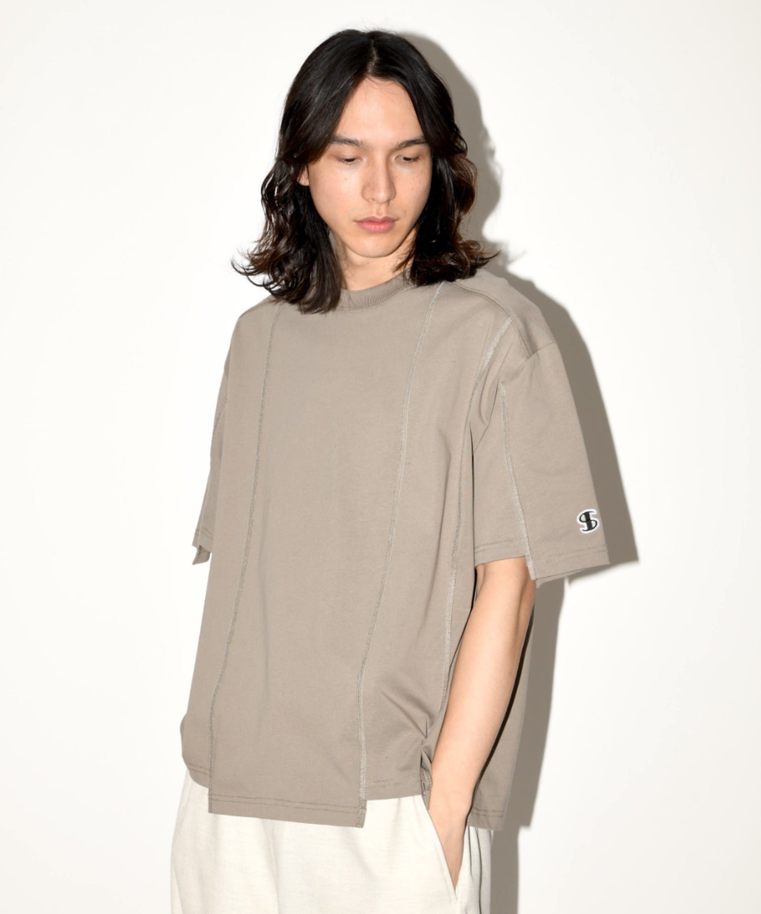 Connect S/S T-shirt - khaki