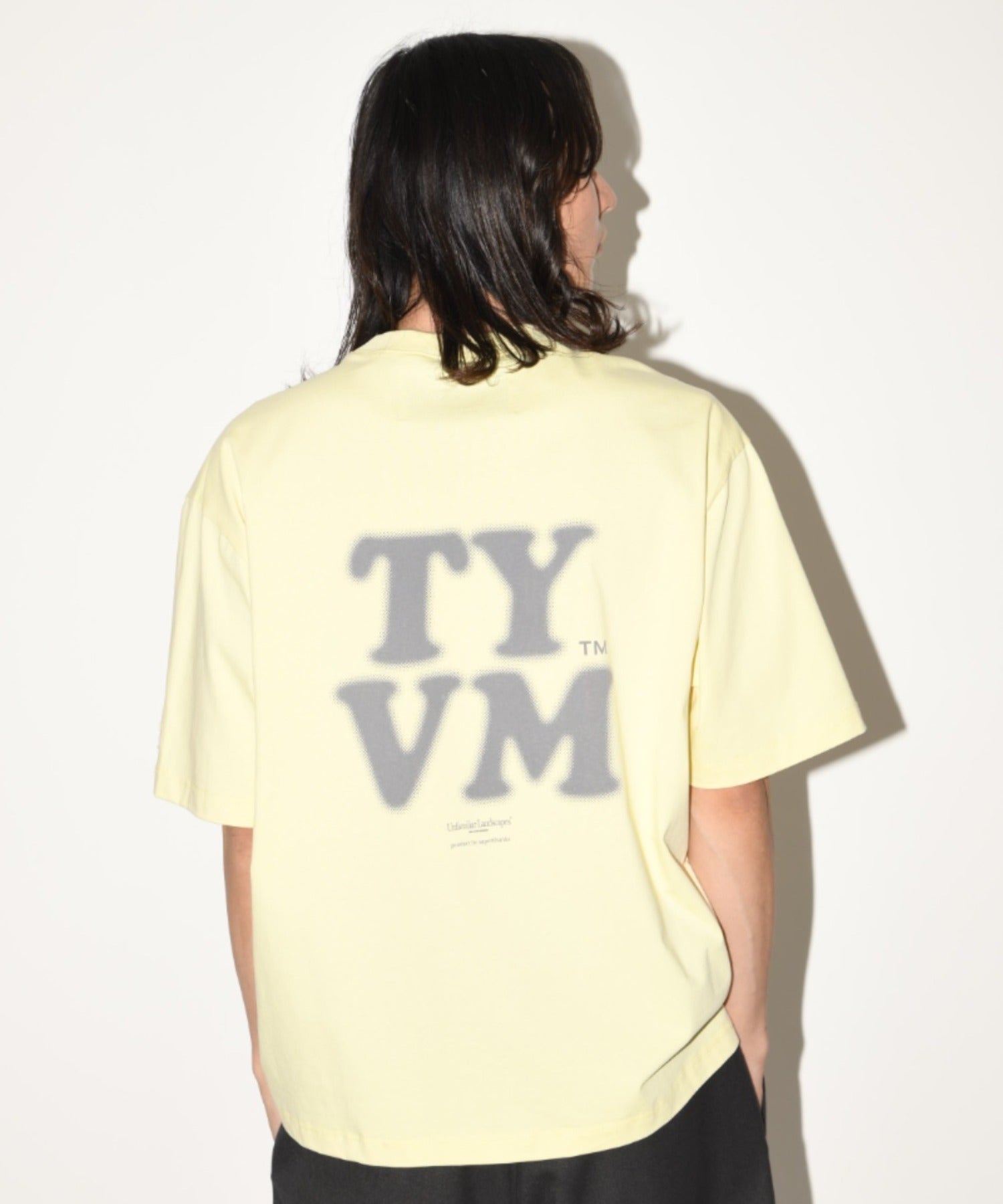 ”Dot TYVM" S/S T-shirt - l.yellow