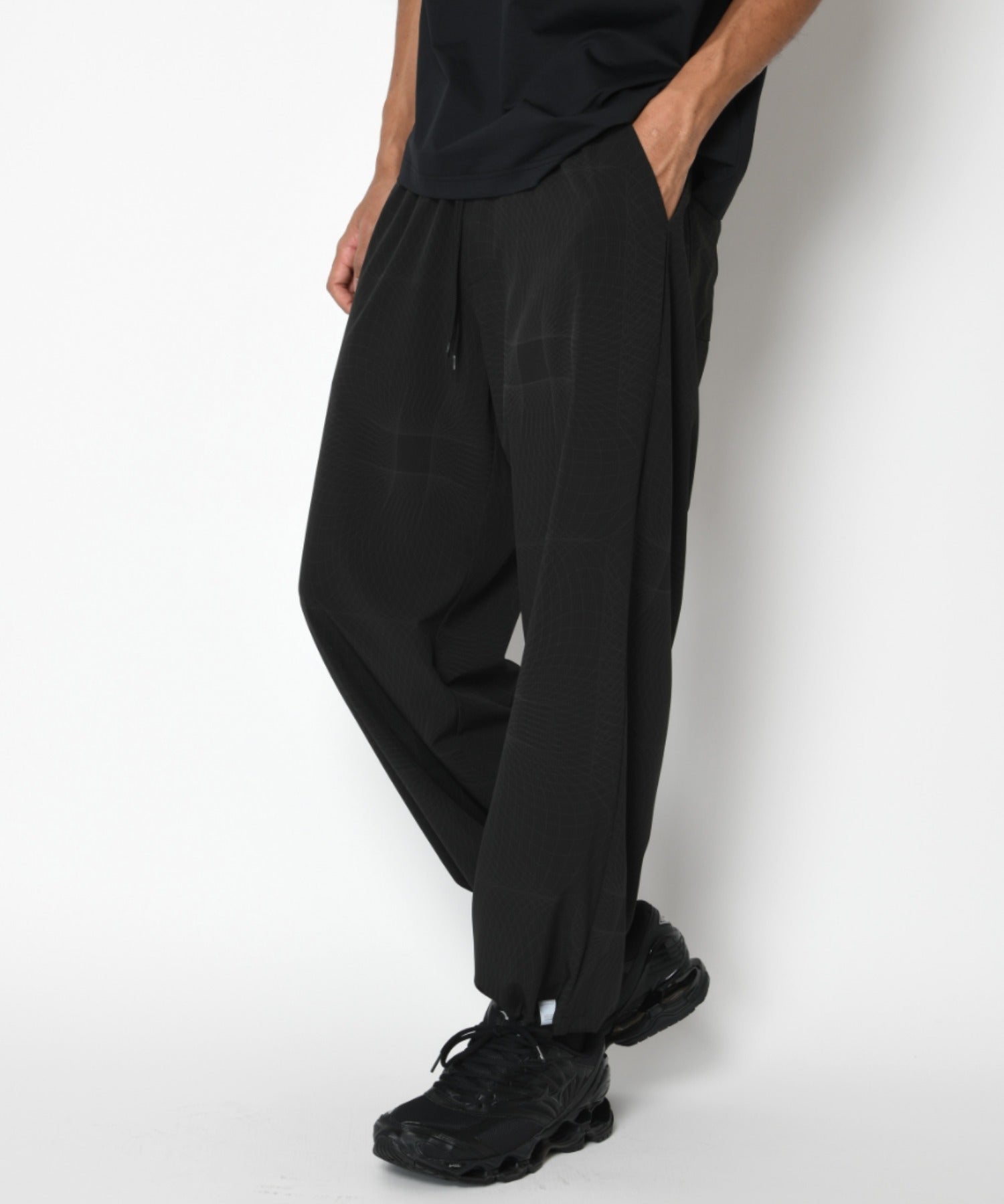 Technical easy pants - lineblack
