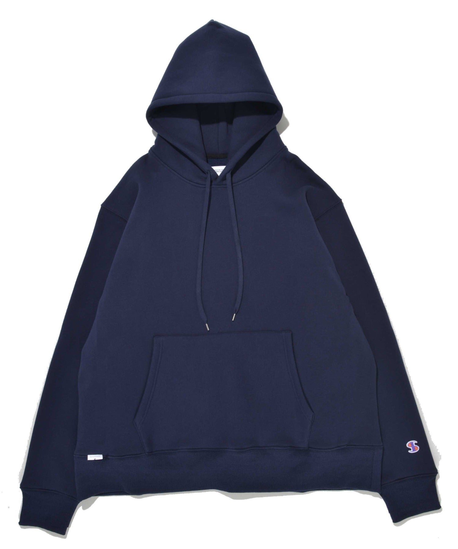 Zip-up sweat hoodie - navy