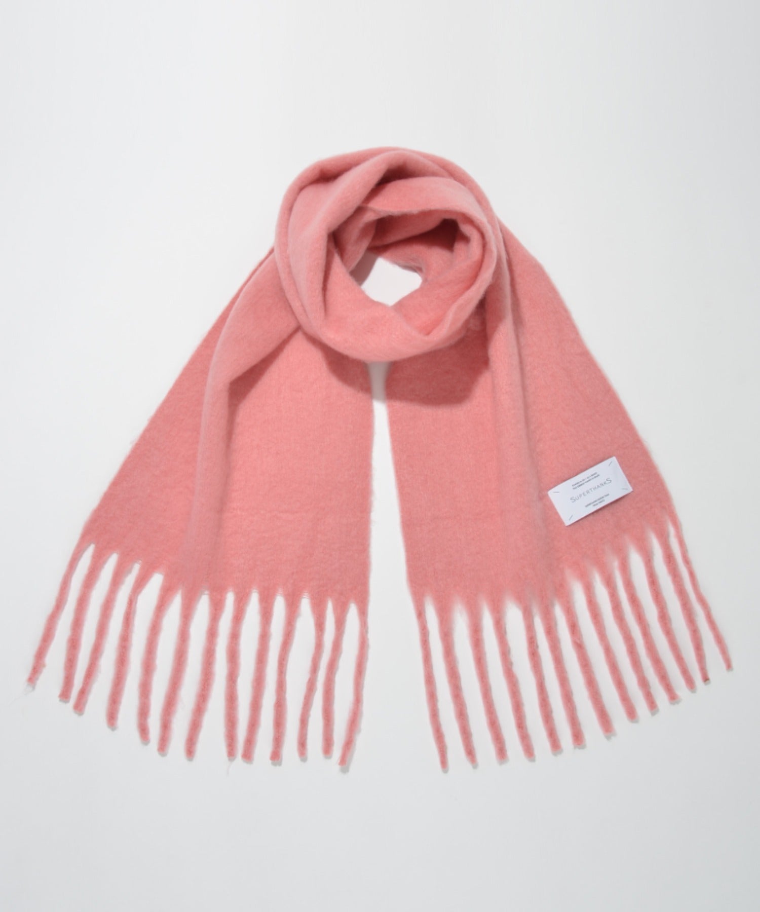 Big muffler(One tone)  - pink