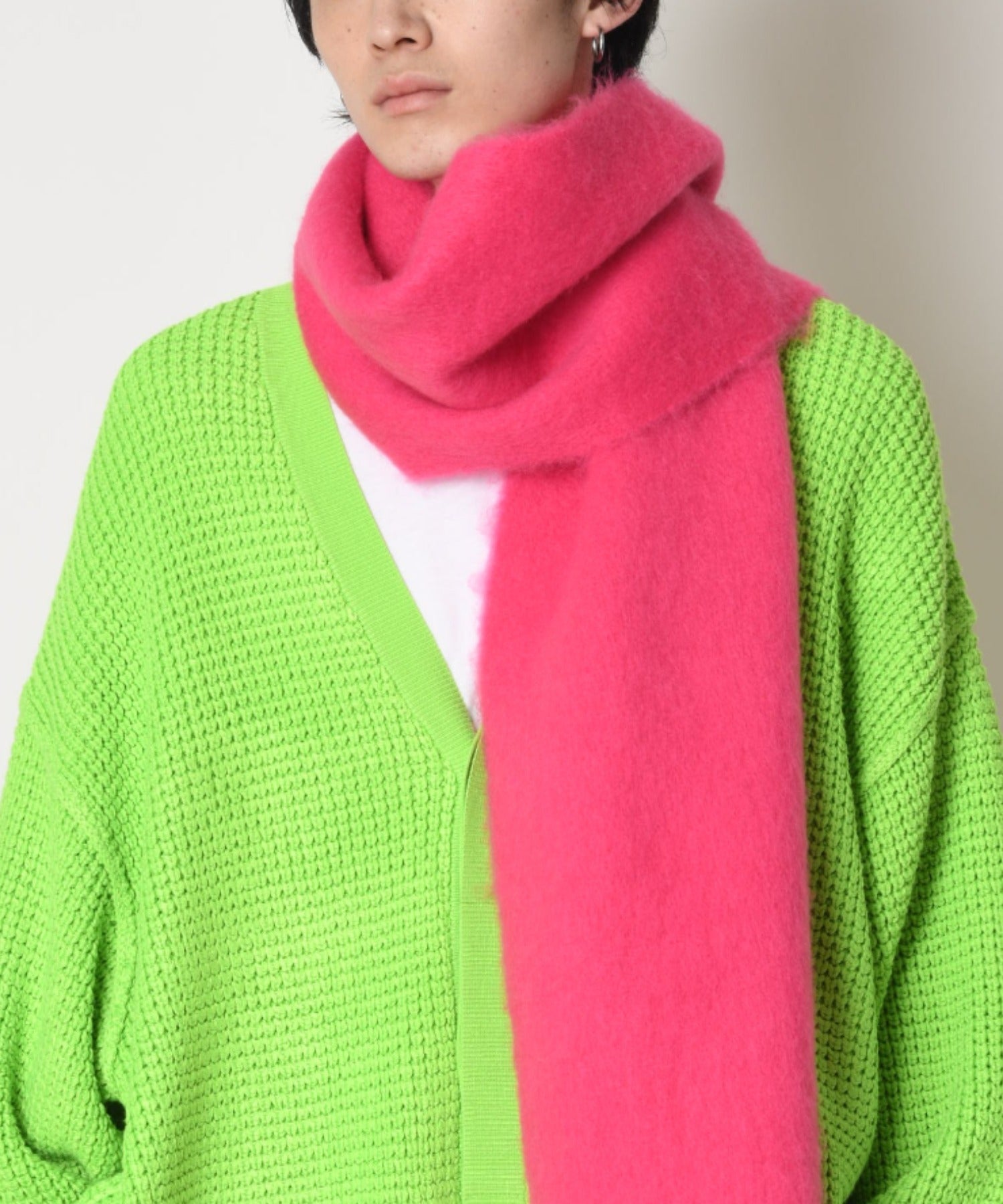 Big muffler(Plain) - off white