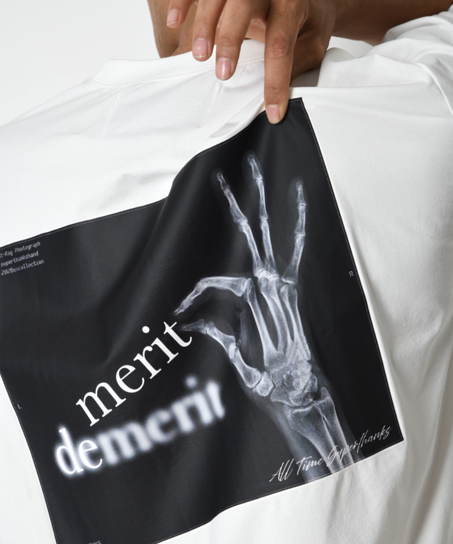 [merit] Functional S/S T-shirt - white