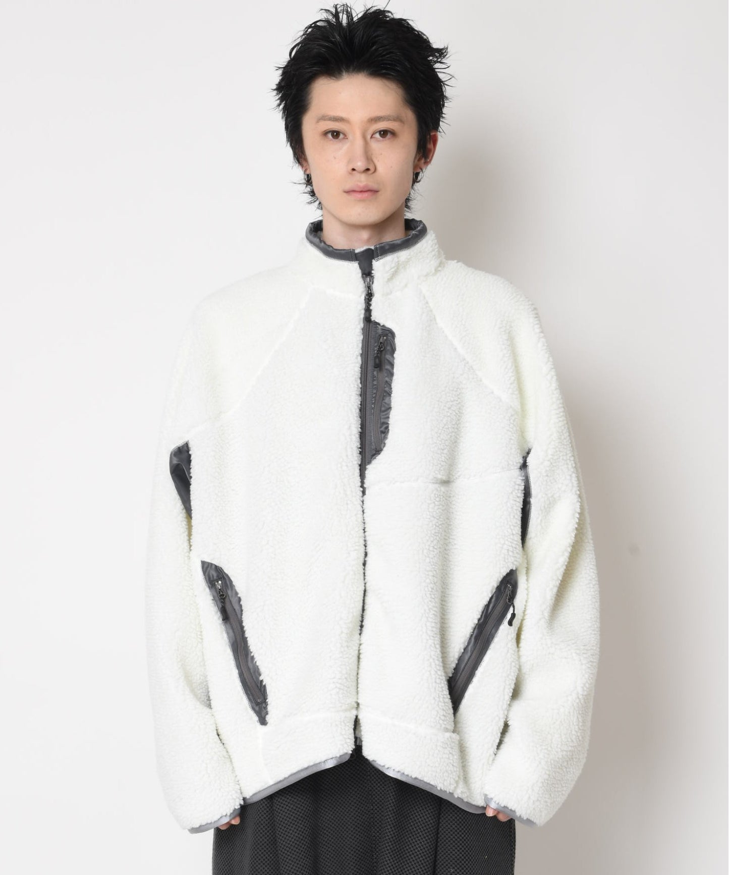 Technical boa jacket - c.gray/c.gray